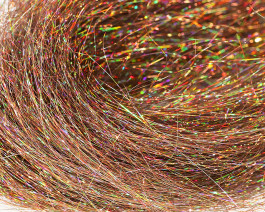 Dyed Holo Angel Hair, Brown / 87